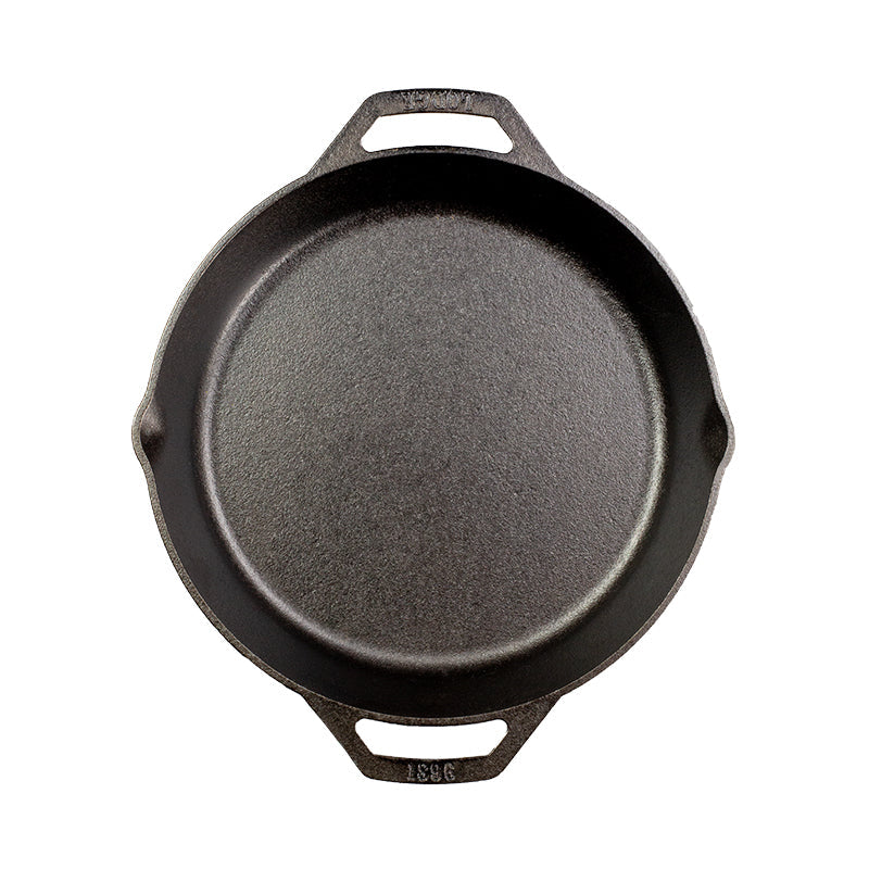 Lodge Cast Iron Cookware Lodge 12" Dual Handle Cast Iron Pan