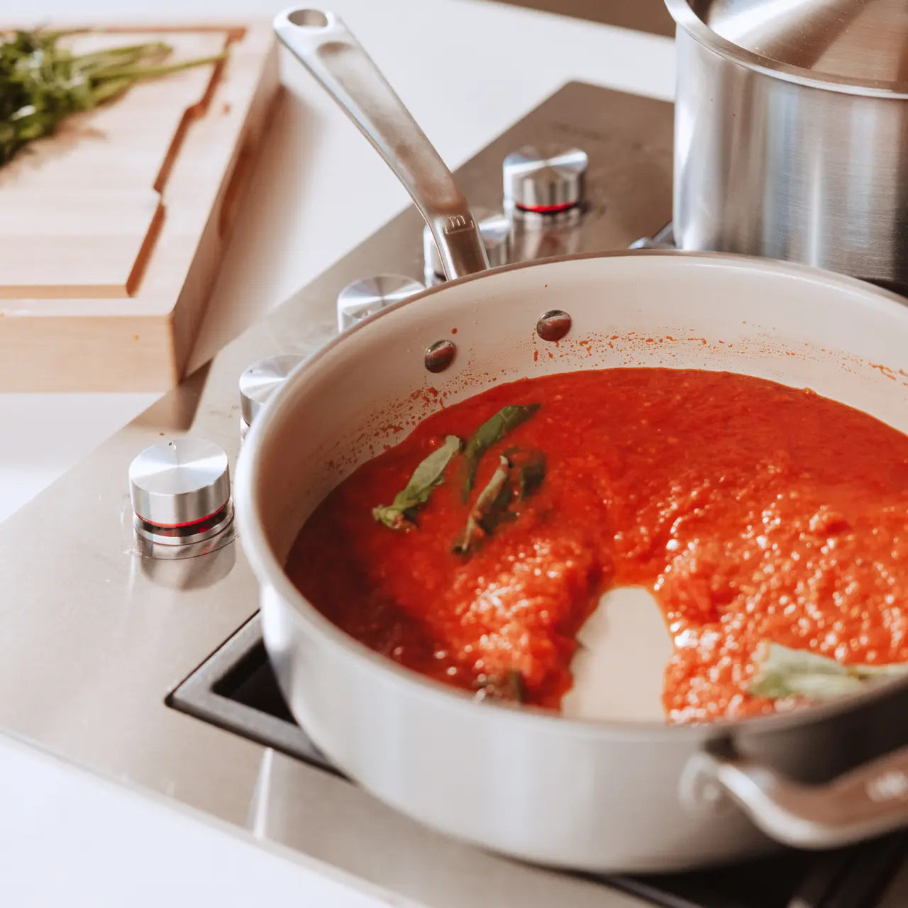 Made in Cookware Cookware Sets Made in Cookware CeramiClad 7 Piece Cookware Set