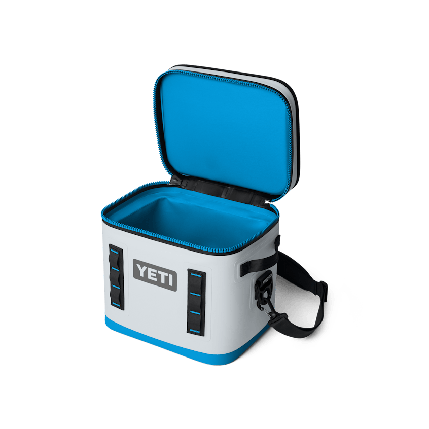 Reading China & Glass Coolers YETI Hopper Flip 12 - Fog Grey/Blue