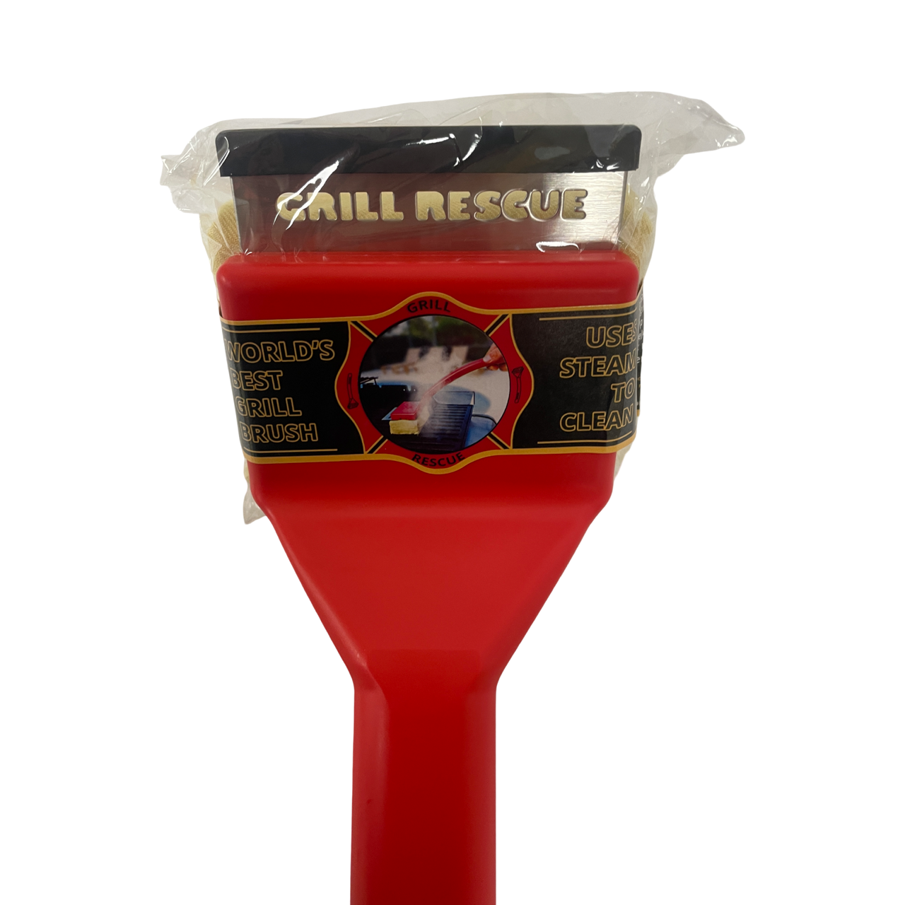 Grill Rescue Grilling Accessories Grill Rescue Grill Brush with Scraper