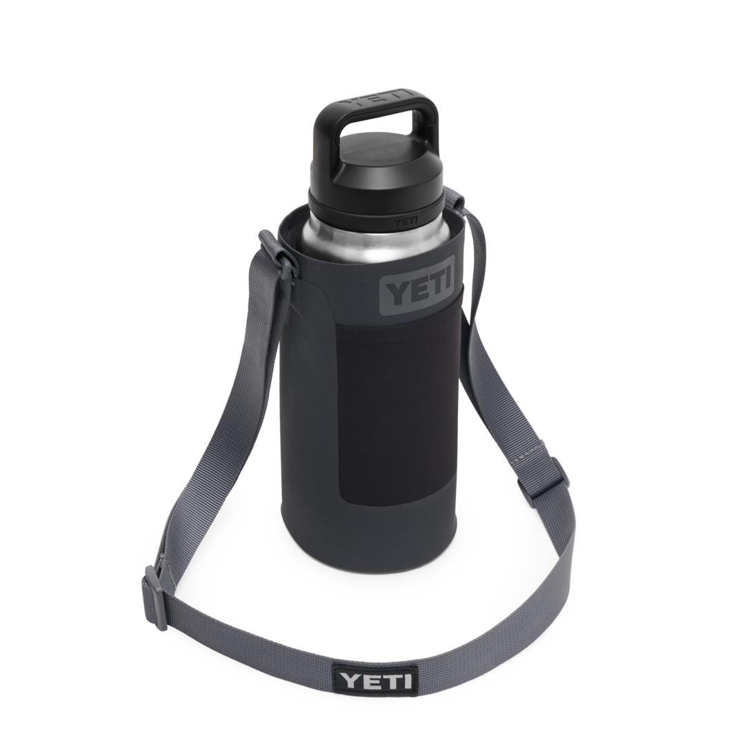 Reading China & Glass Insulated Bottles YETI Rambler Bottle Sling Large - Charcoal