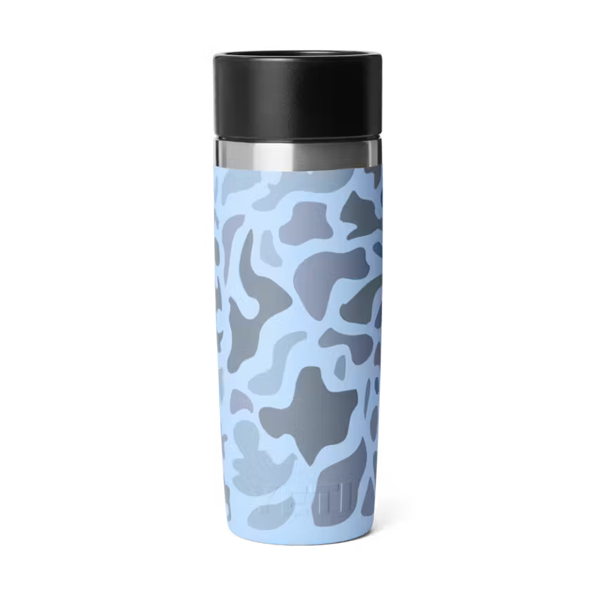 YETI Insulated Drinkware YETI Rambler 16 oz Travel Bottle - Blue Camo