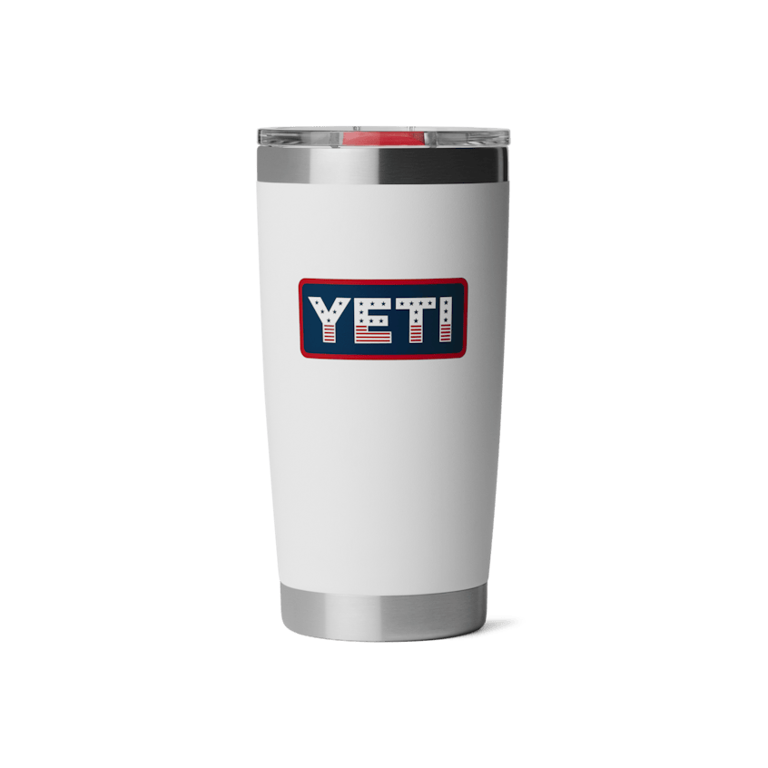 YETI Insulated Drinkware YETI Rambler 20 oz Tumbler - Patriotic White