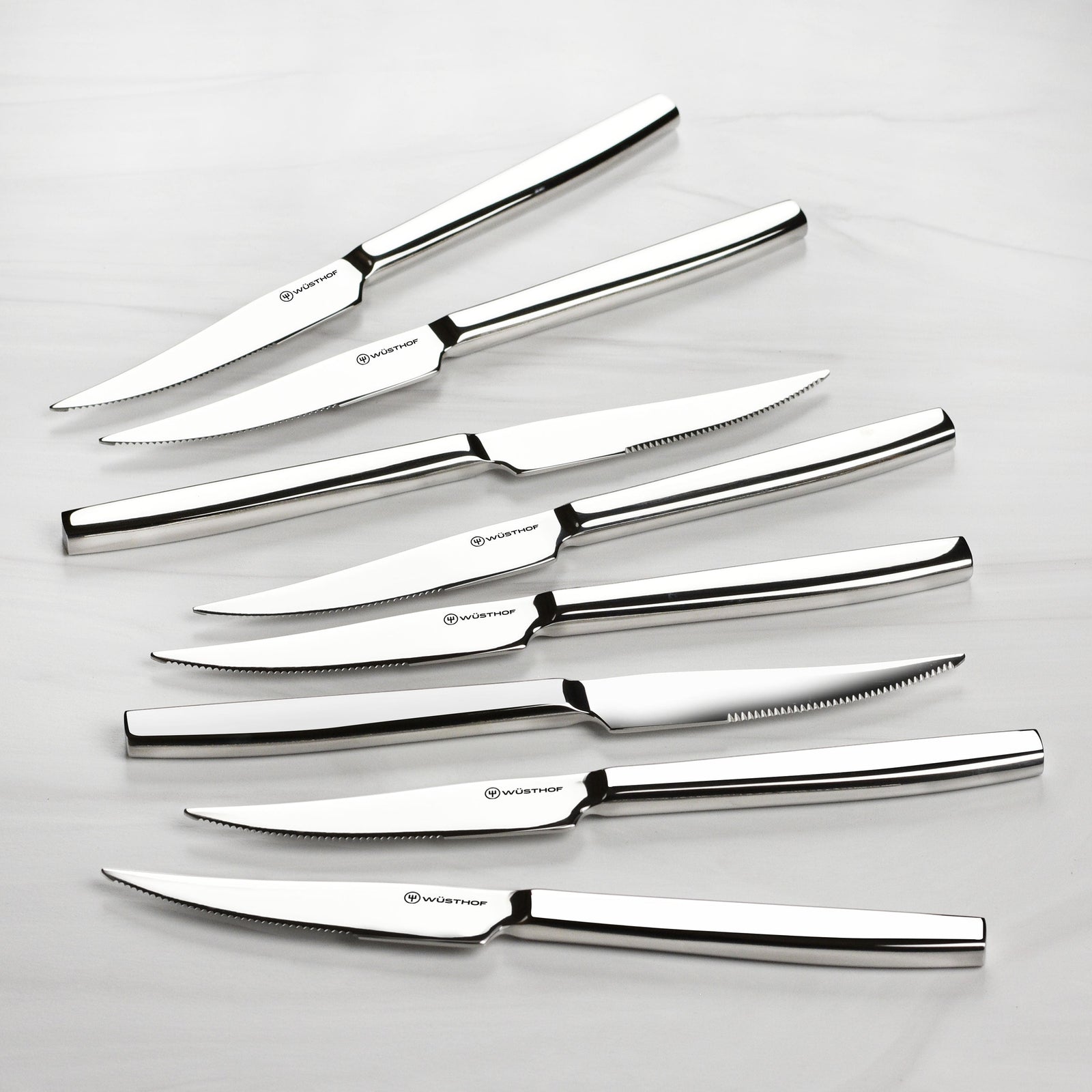 Wusthof Knife Sets Wusthof 8-Piece Stainless Mignon Steak Knife Set