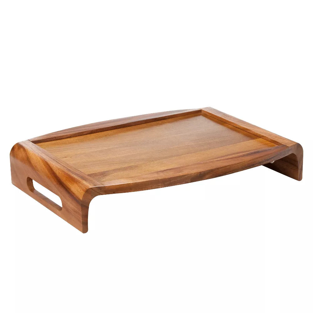 Lipper International Pantryware Lipper International Reversible Acacia Serving/Bed Tray