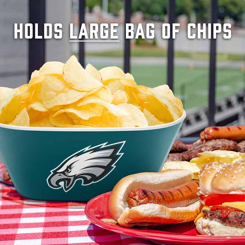 Youthefan Philadelphia Eagles Large Party Bowl