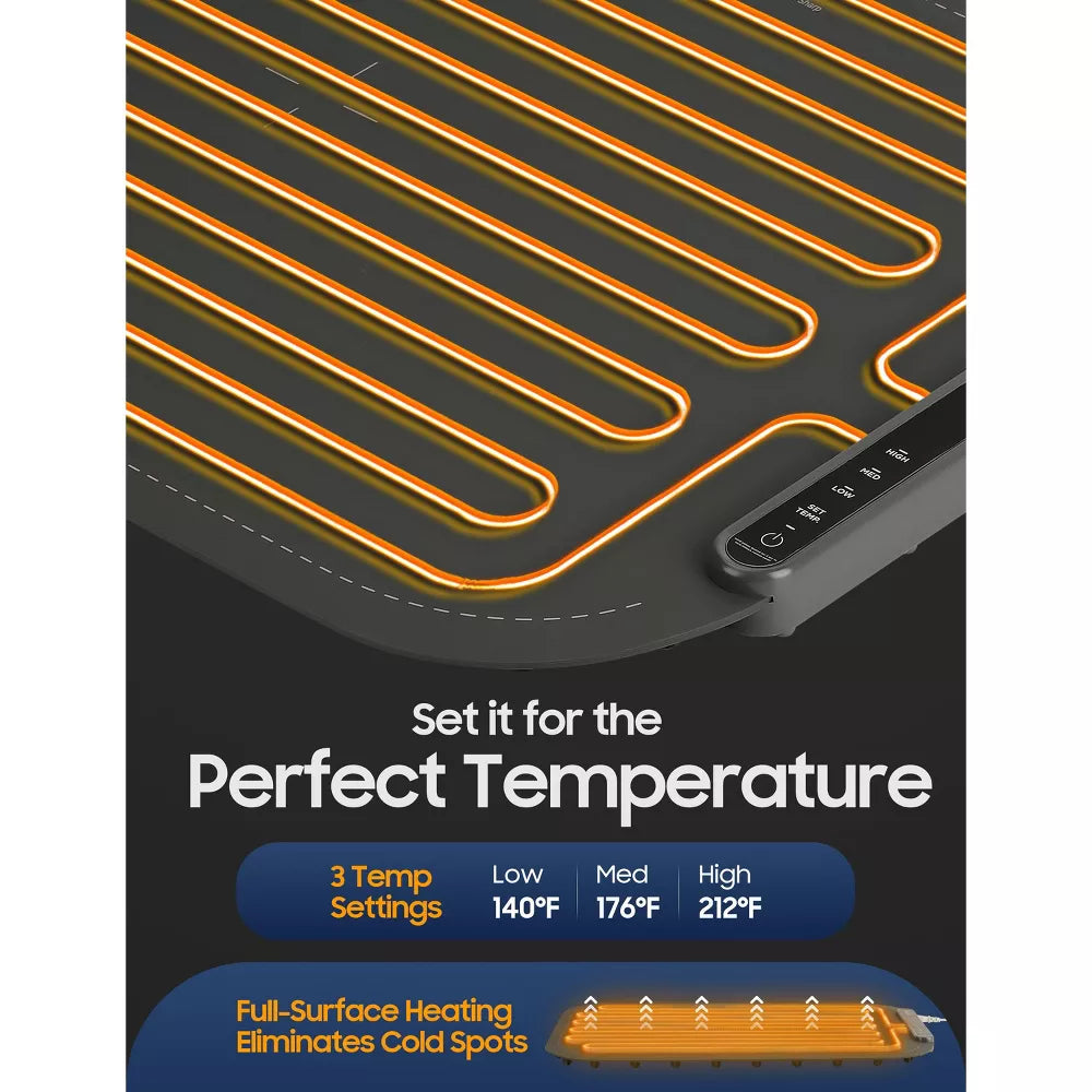 Chefspot Specialty Electrics ChefSpot Food Warming Mat - Roll Up with Storage Bag