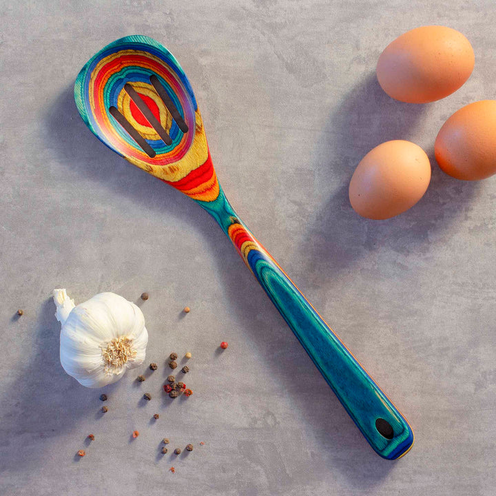 Totally Bamboo Spoons Baltique Montego Bay 12.5" Slotted Spoon