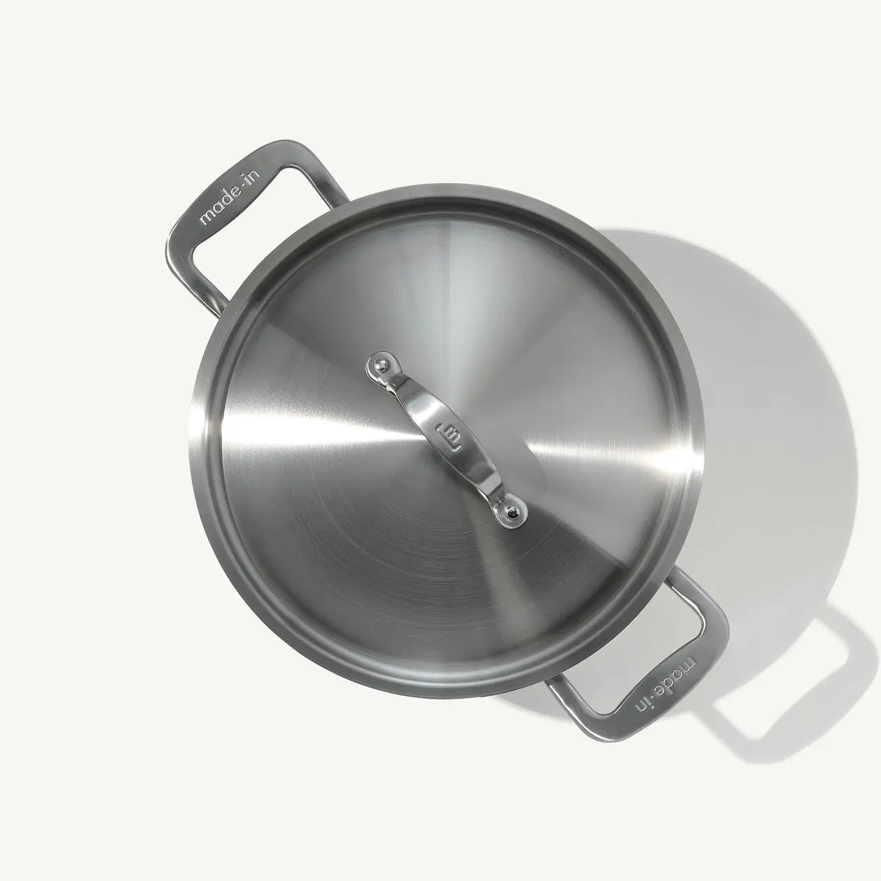 Made in Cookware Stock Pots MADE IN Cookware 8 QT Stainless Clad Stock Pot with Lid