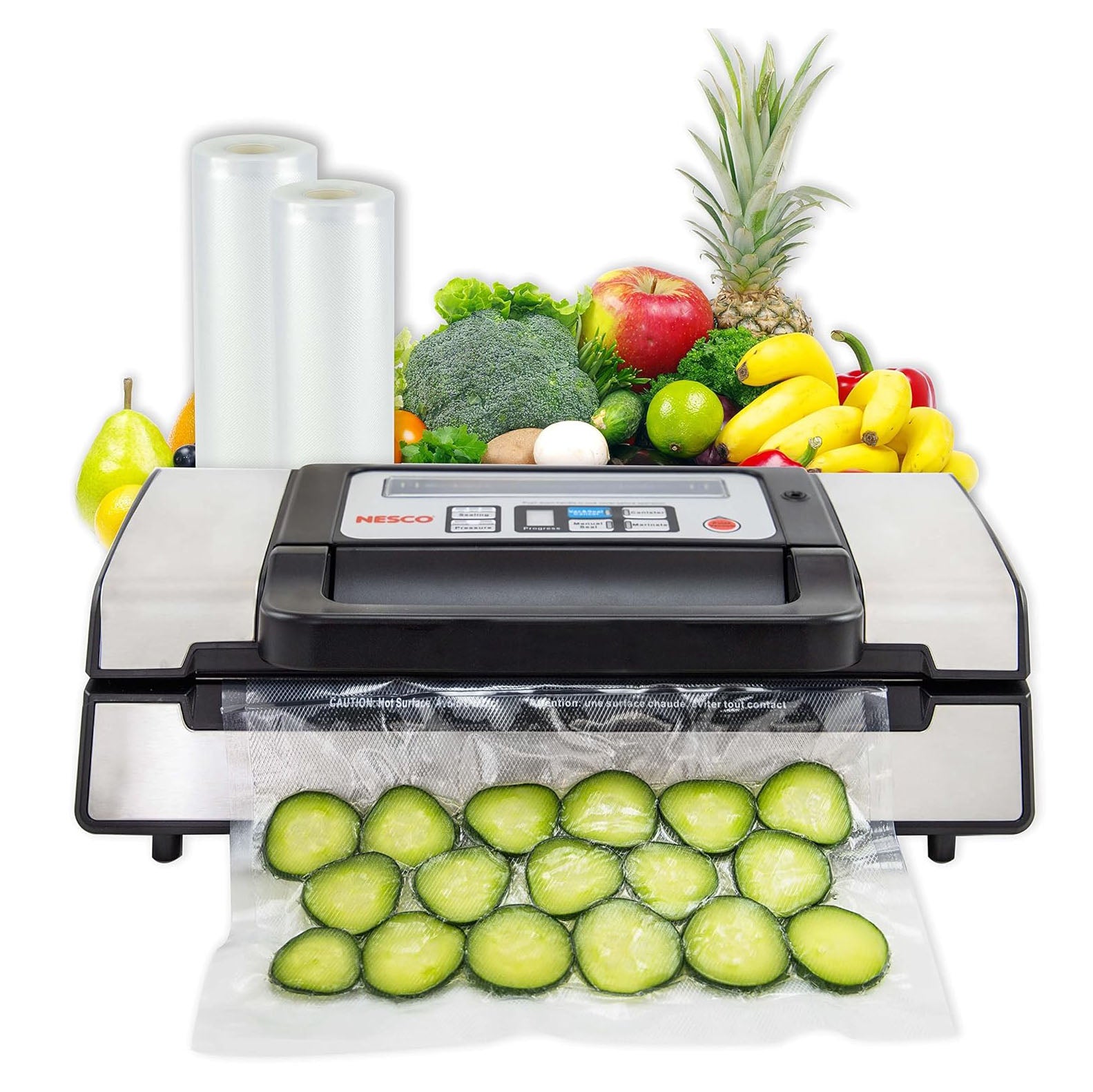 Nesco Vacuum Machines Nesco Deluxe Food VS-12 Vacuum Sealer