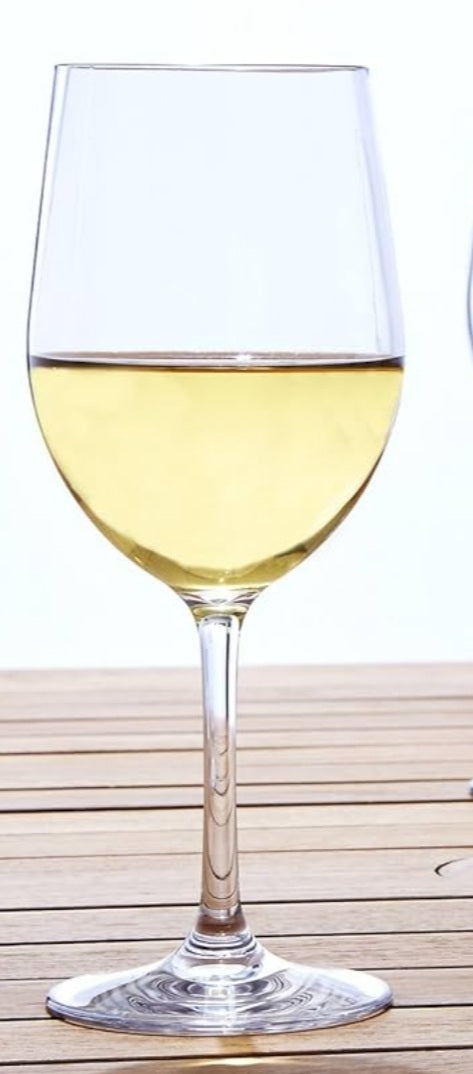 LeadingWare Wine Glass LeadingWare 12 oz Acrylic White Wine Glass