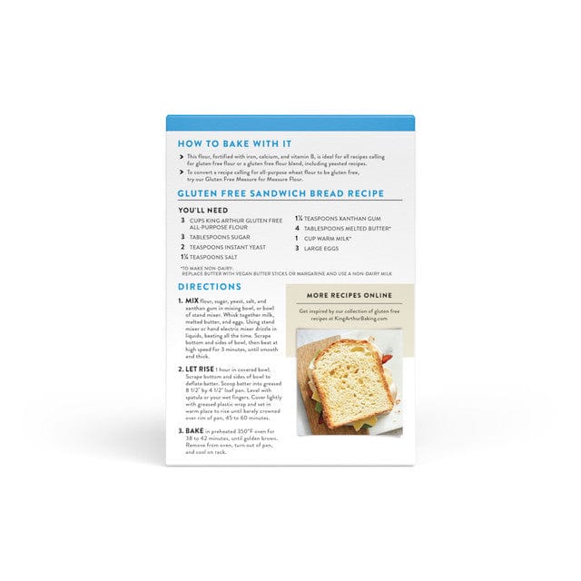 King Arthur Flour Baking Mix King Arthur Gluten-Free All-Purpose Flour