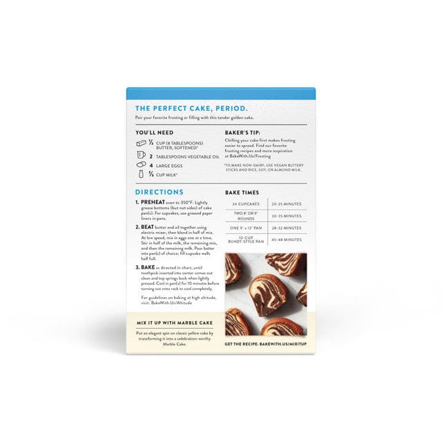 King Arthur Flour Baking Mix King Arthur Gluten-Free Yellow Cake Mix