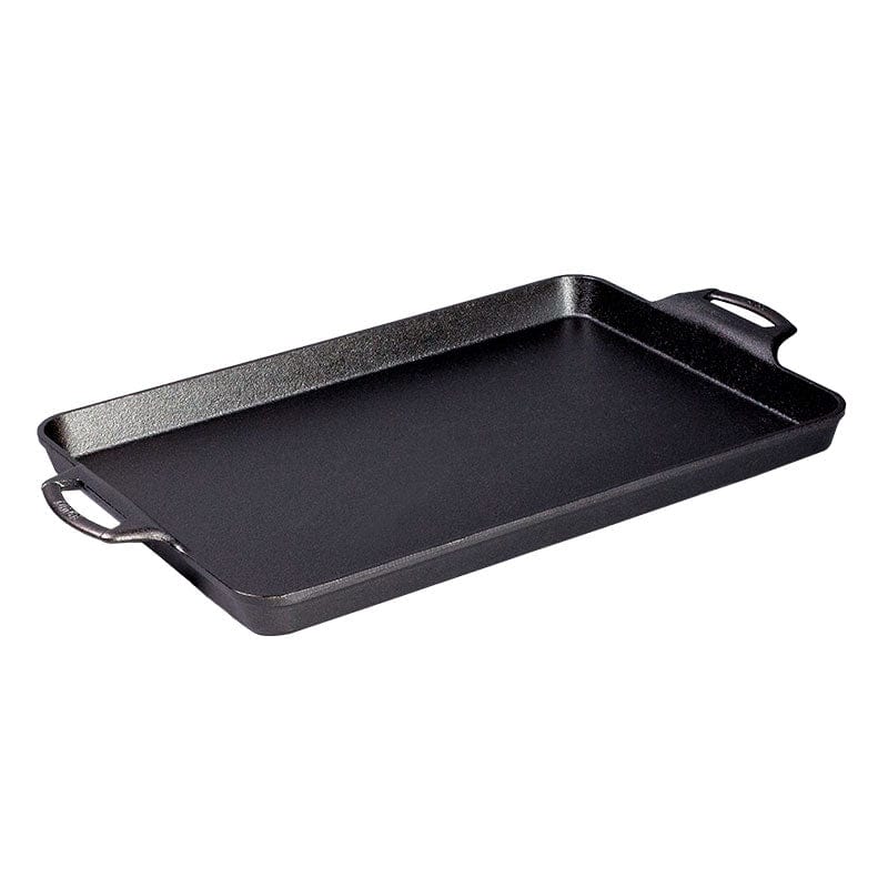 Lodge Cast Iron Cookware Lodge 15.5 x 10.5 Inch Seasoned Cast Iron Baking Pan