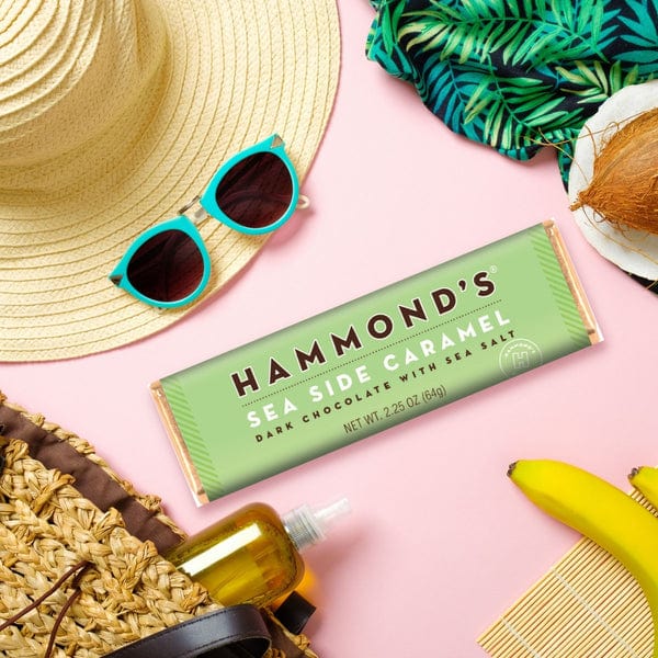 Hammonds Chocolate Hammond's Sea Side Caramel Dark Chocolate Bar