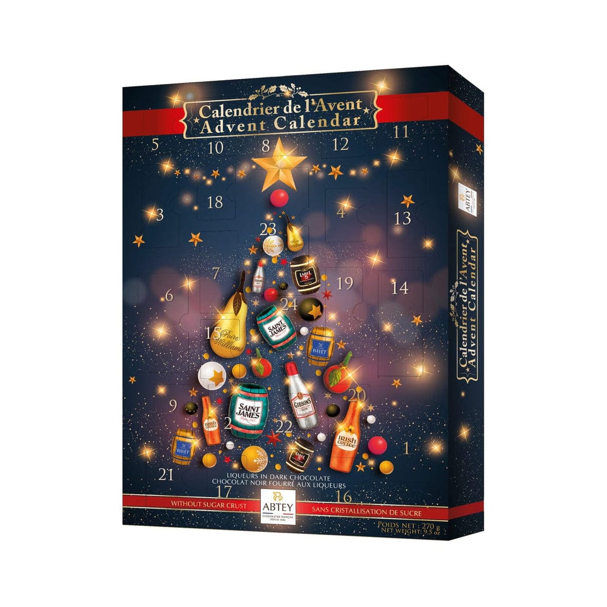 Abtey Chocolate Magic of Christmas Liqueur Advent Calendar