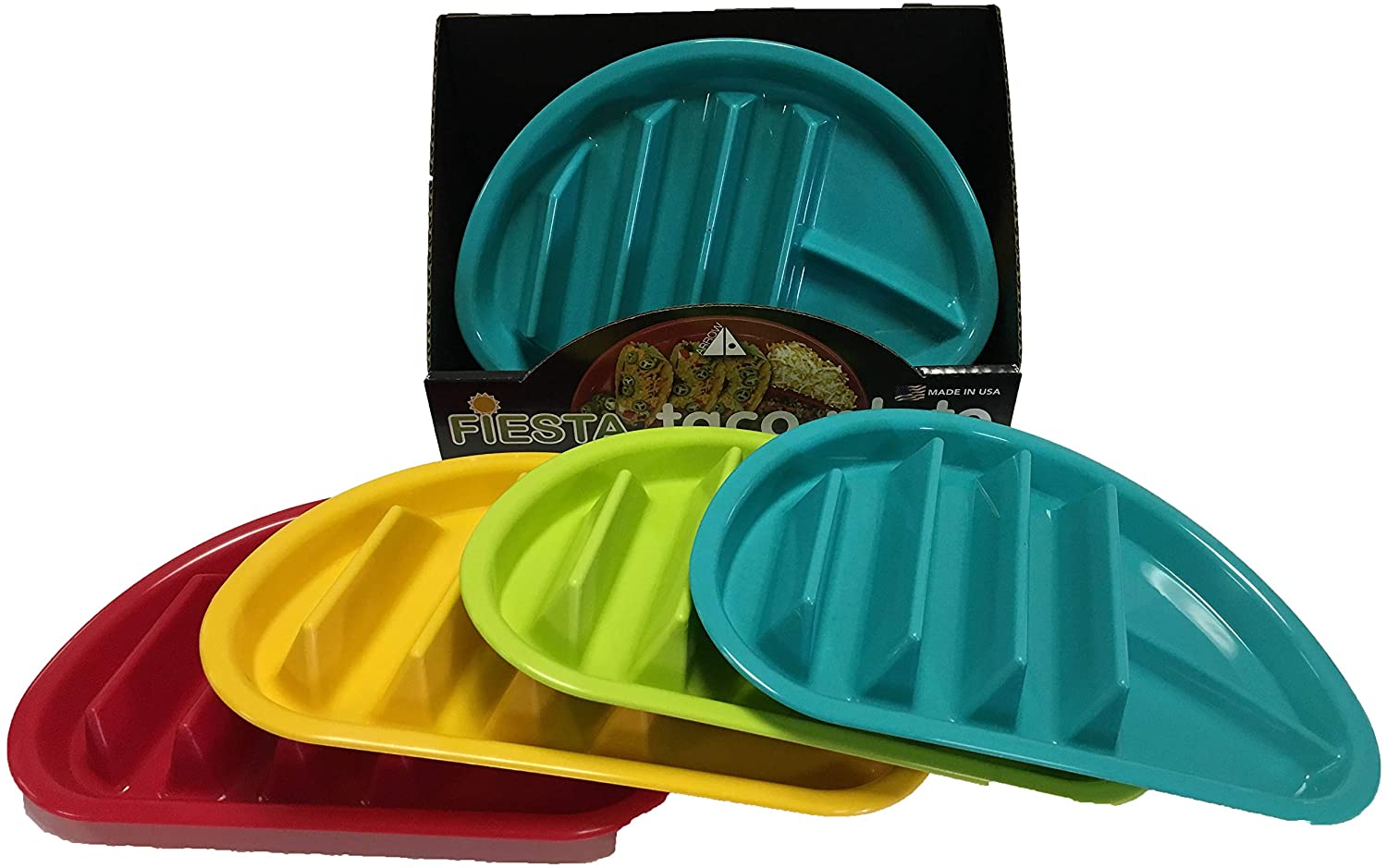 Arrow Dinnerware Fiesta Taco Plate