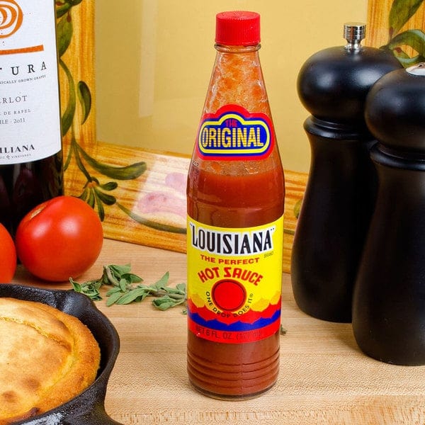 UNFI Hot Sauce The Original Louisiana Brand 6 oz. Original Hot Sauce