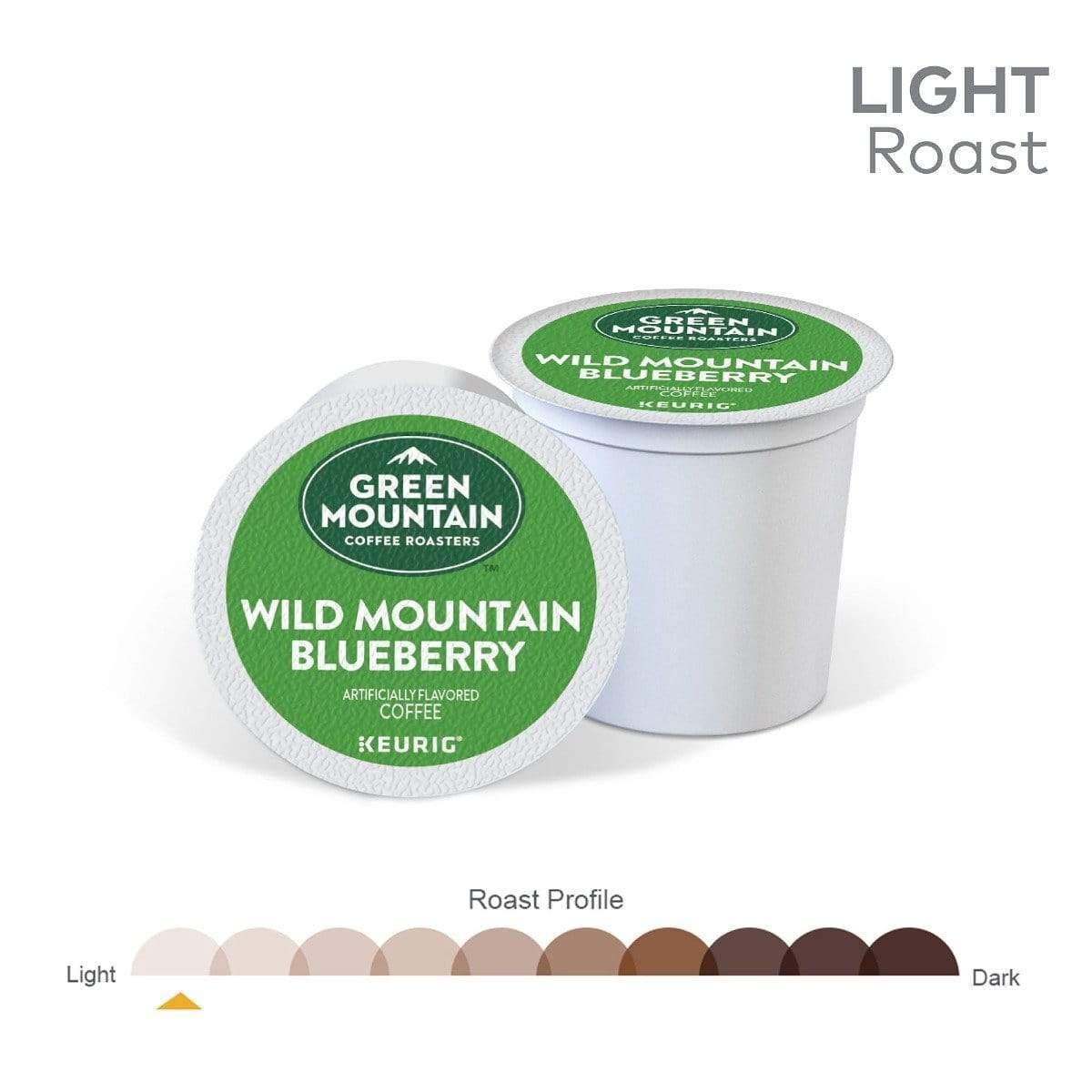Keurig K-Cups Green Mountain Coffee Roasters Wild Mountain Blueberry K-Cup Coffee - 24 Count Box