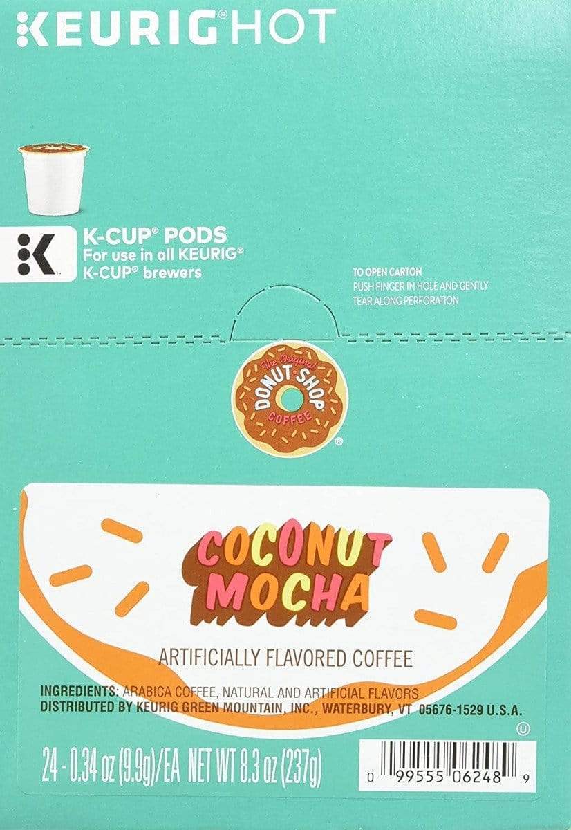 Keurig K-Cups The Original Donut Shop Coconut Mocha K-Cup Coffee - 24 Count Box