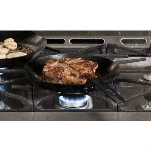 Lodge Cast Iron Cookware Lodge Seasoned Carbon Steel 10in Skillet