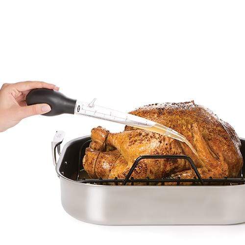 OXO Meat & Poultry Tools OXO Good Grips Angled Poultry Baster with Cleaning Brush