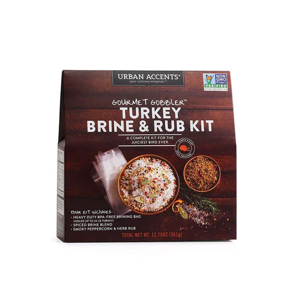 Stonewall Kitchen Meat Urban Accents Gourmet Gobbler Turkey Brine & Rub Kit