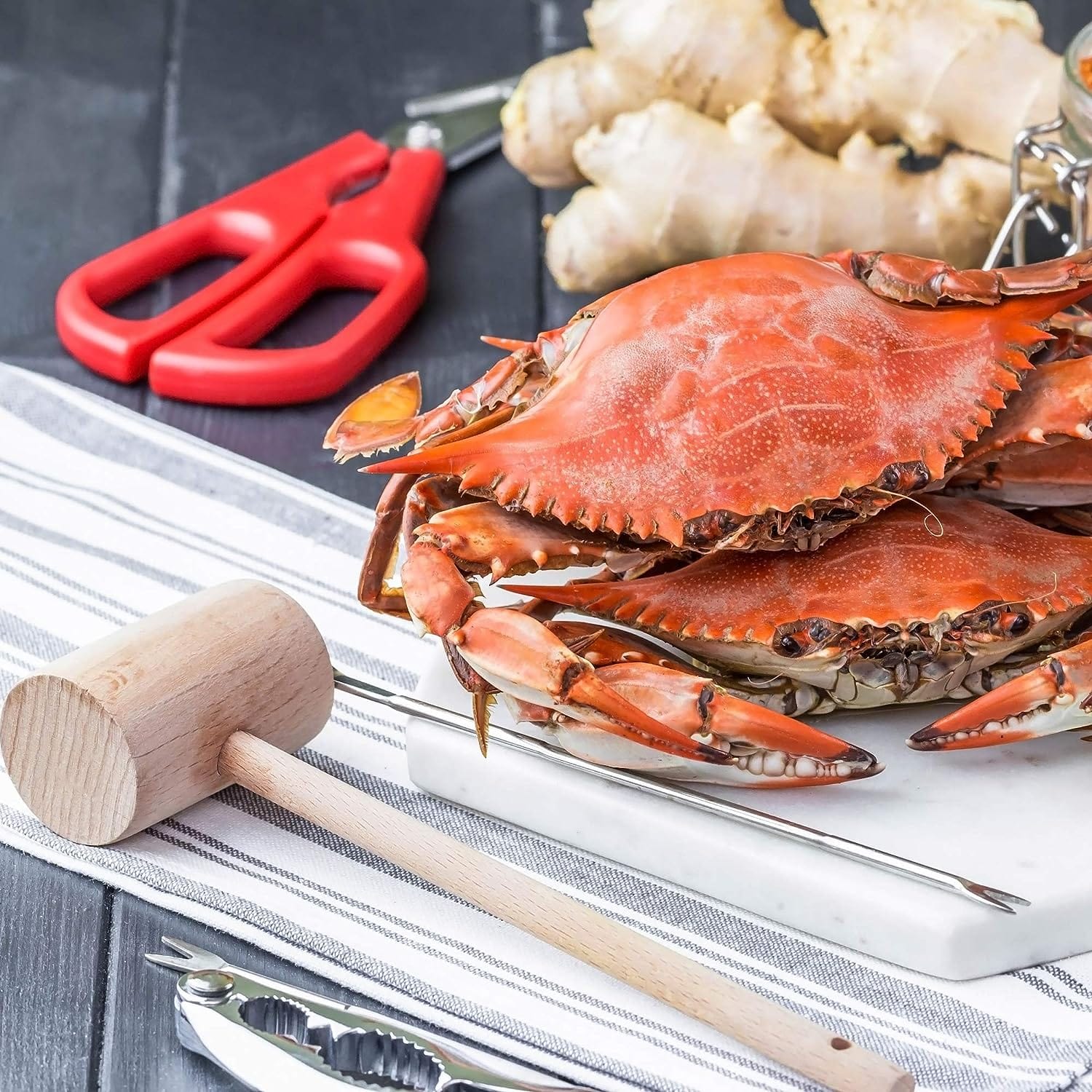 Nantucket Seafood Nutcracker Natucket Seafood Wooden Crab Mallet