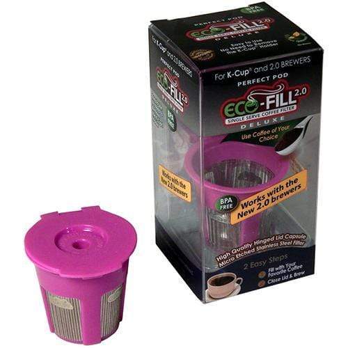 Perfect Pod Coffee Filter Perfect Pod Eco-Fill Permanent Filter for Keurig 2.0 Brewer
