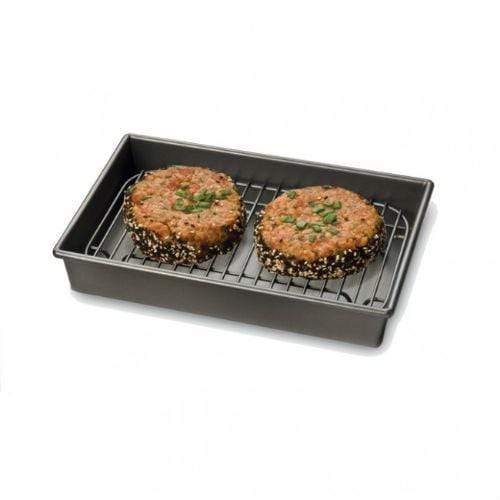 Chicago Metallic Roaster & Broiler Pans Chicago Metallic Nonstick Petite Broil & Roast Pan with Rack