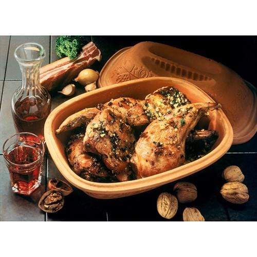 Reston Lloyd Roaster & Broiler Pans Reston Lloyd Eurita 3 qt. Clay Baker