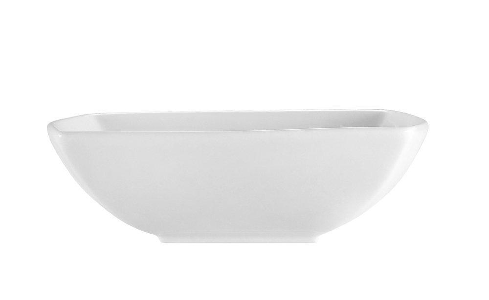 CAC Serving Bowls CAC 6in Kent Soft Square Flare Bowl
