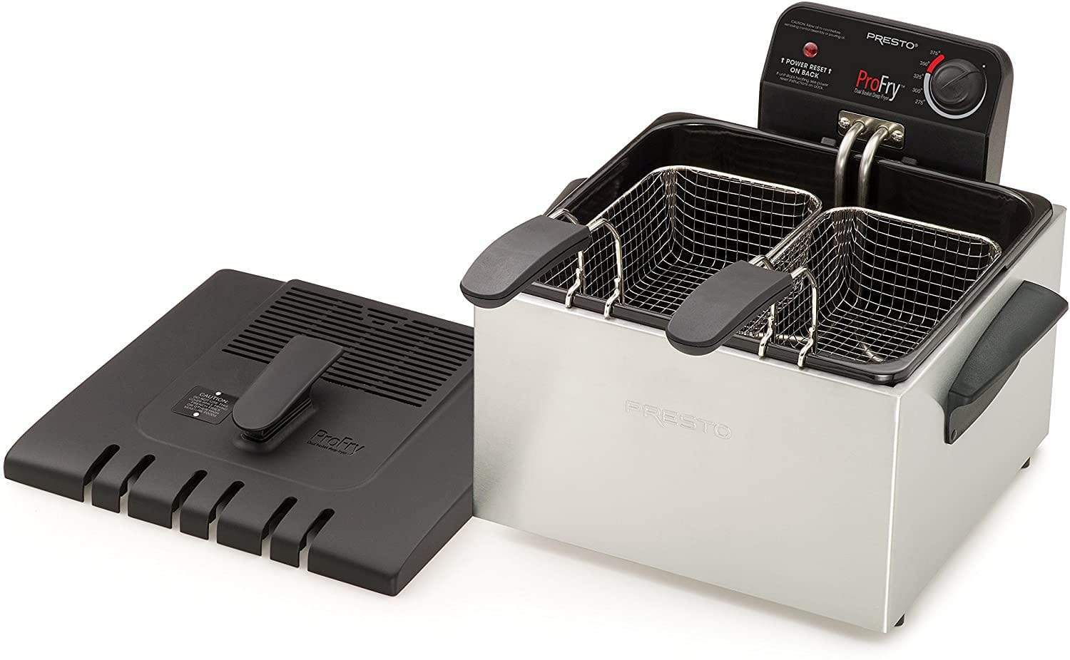 Presto Specialty Appliance Presto« Stainless Steel Dual Basket ProFry«