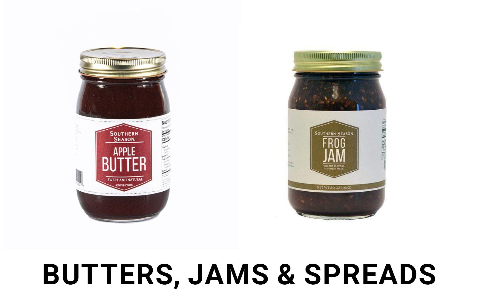 Butters, Jams &amp; Spreads