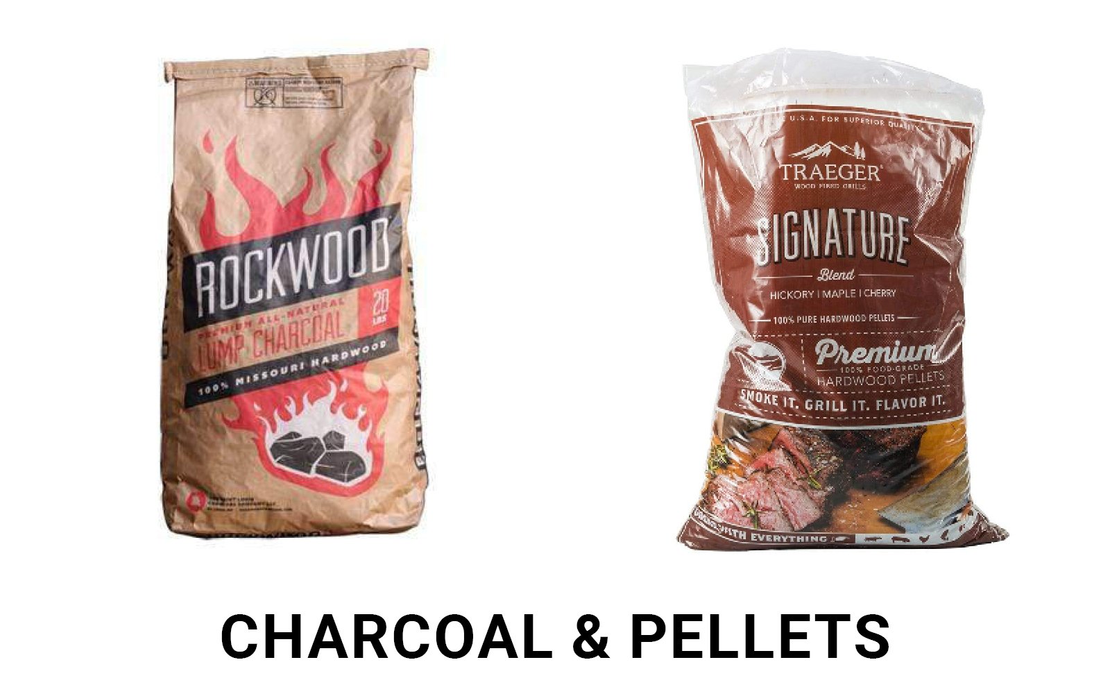 Charcoal &amp; Pellets