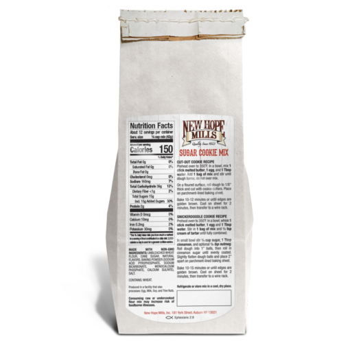 New Hope Mills Sugar Cookie Mix 17 oz