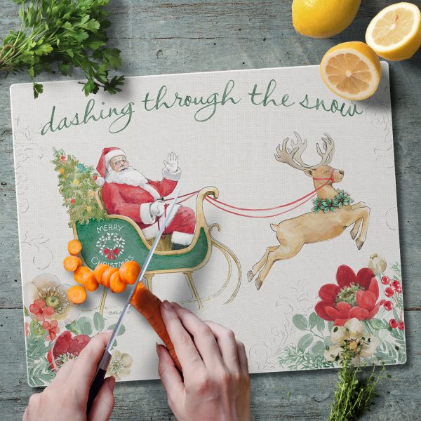 Holiday Tradition – Glass Counter Saver 15″ x 12″