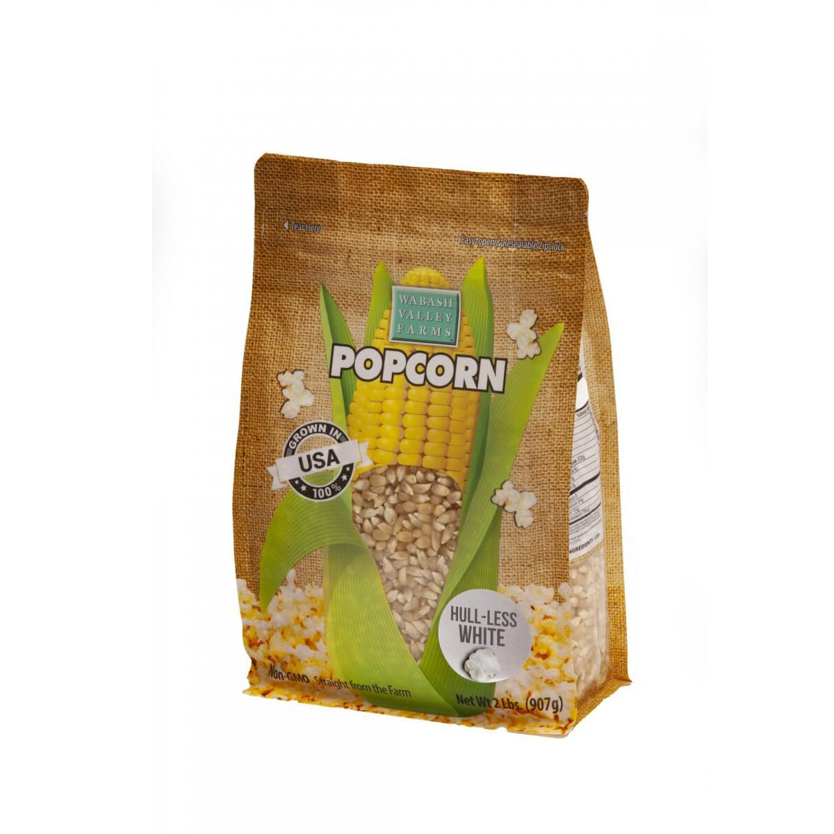 Wabash Valley Farms Amish Country Gourmet Popping Corn- Baby White 2 lb