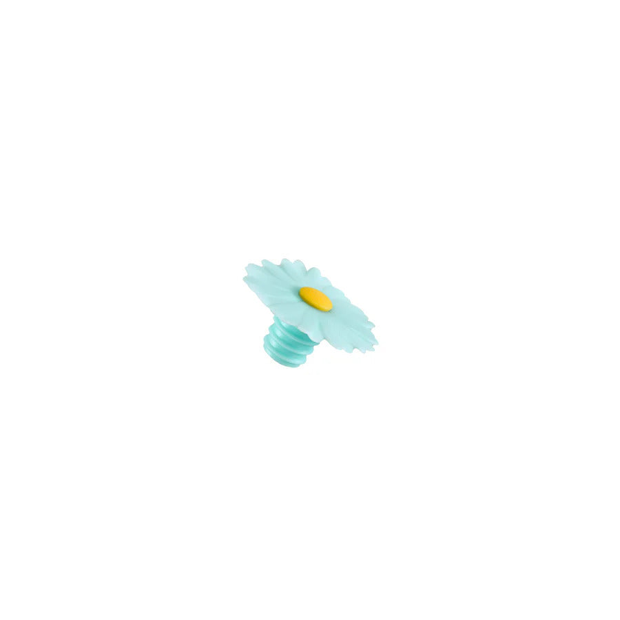 Charles Viancin Daisy Bottle Stopper (Aqua)