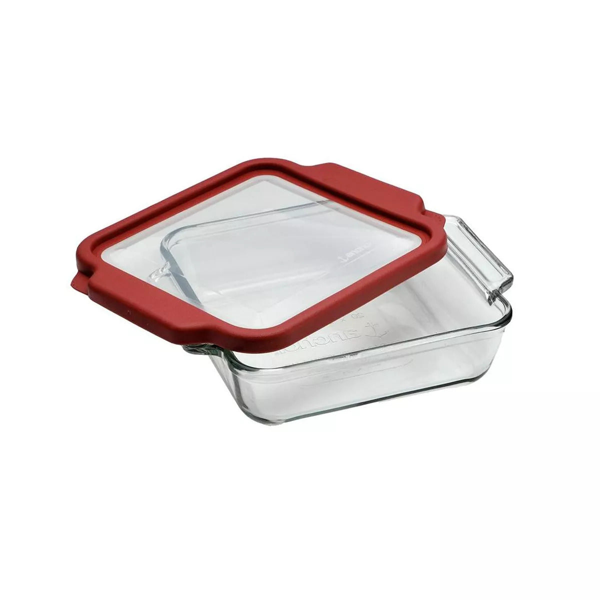 Anchor Hocking Glass Baking Dish with Plastic Storage Lid 2 QT