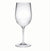 LeadingWare 12 oz Acrylic White Wine Glass