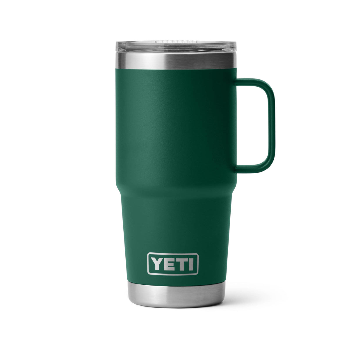 YETI Rambler 20 oz Travel Mug - Black Forest Green