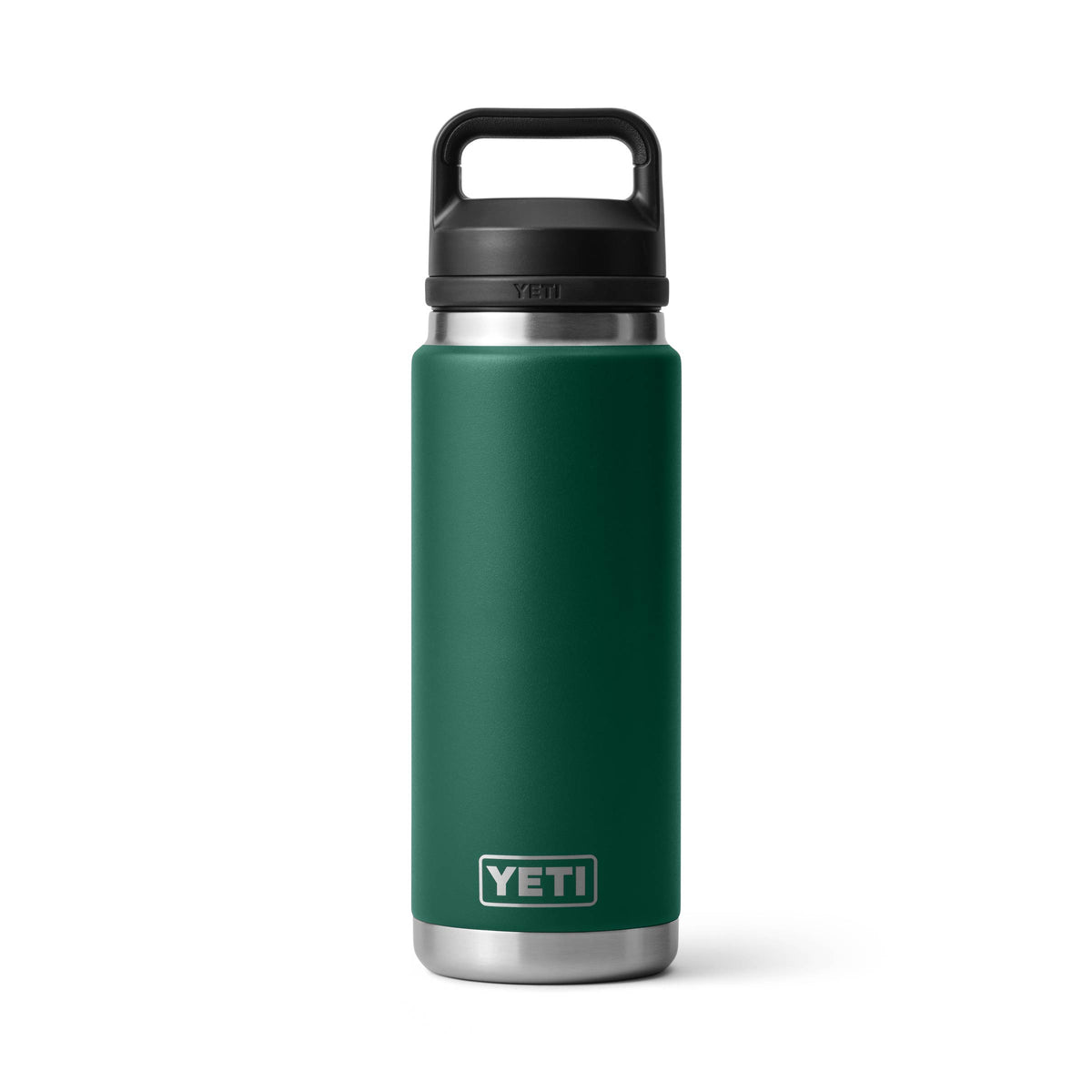 YETI Rambler 26 oz Chug Bottle - Black Forest Green