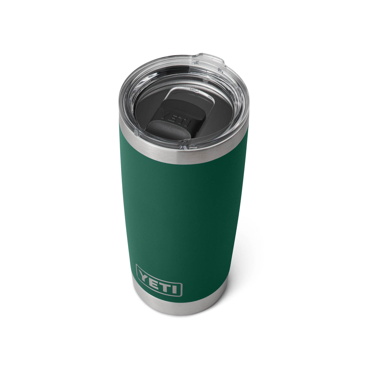 YETI Rambler 20 oz Tumbler - Black Forest Green