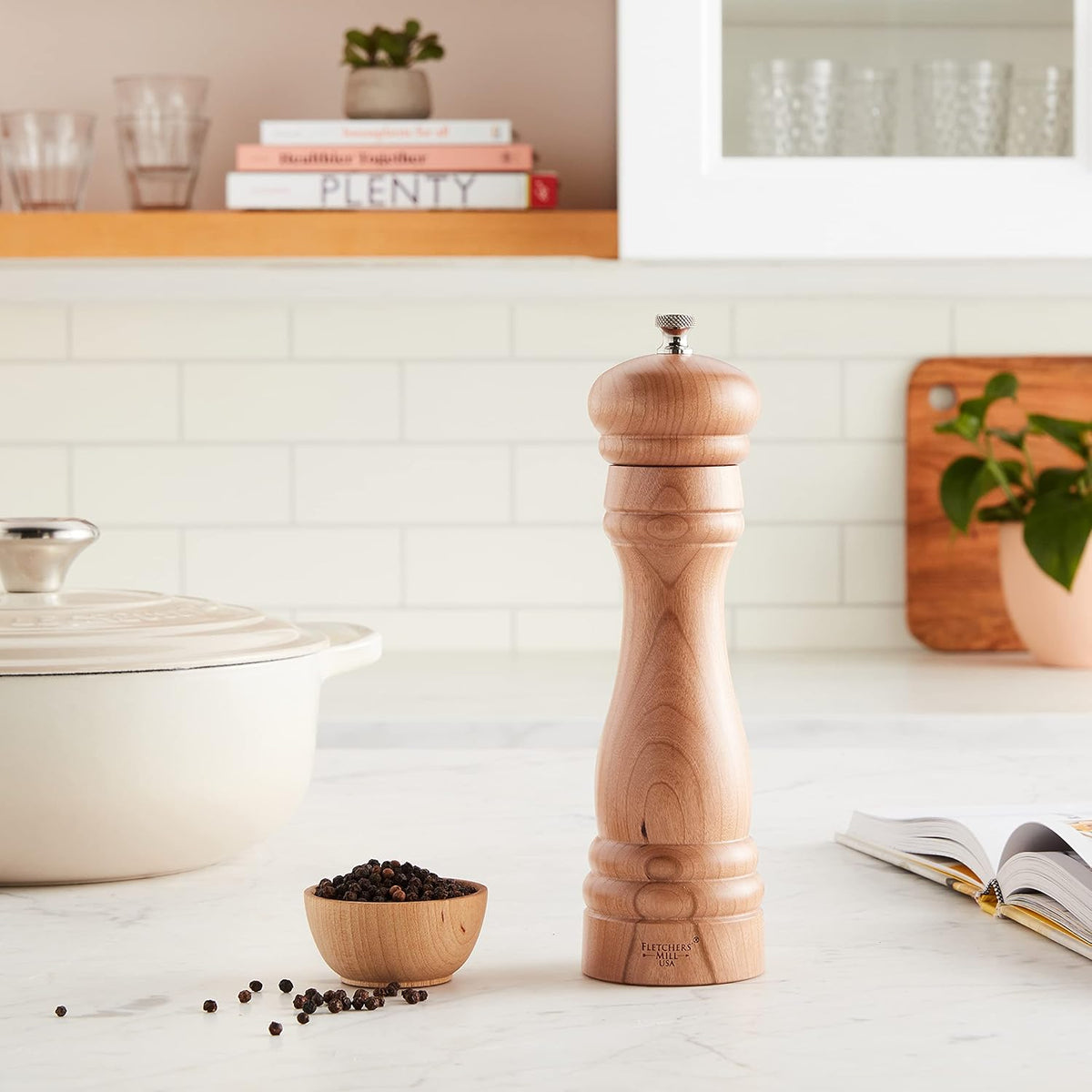 Fletchers&#39; Mill 8&quot; Federal Pepper Mill Cherry