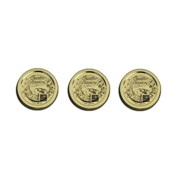 Bormioli Rocco Canning Jars Bormioli Rocco Quattro Stagioni Small Lids 3 Pack