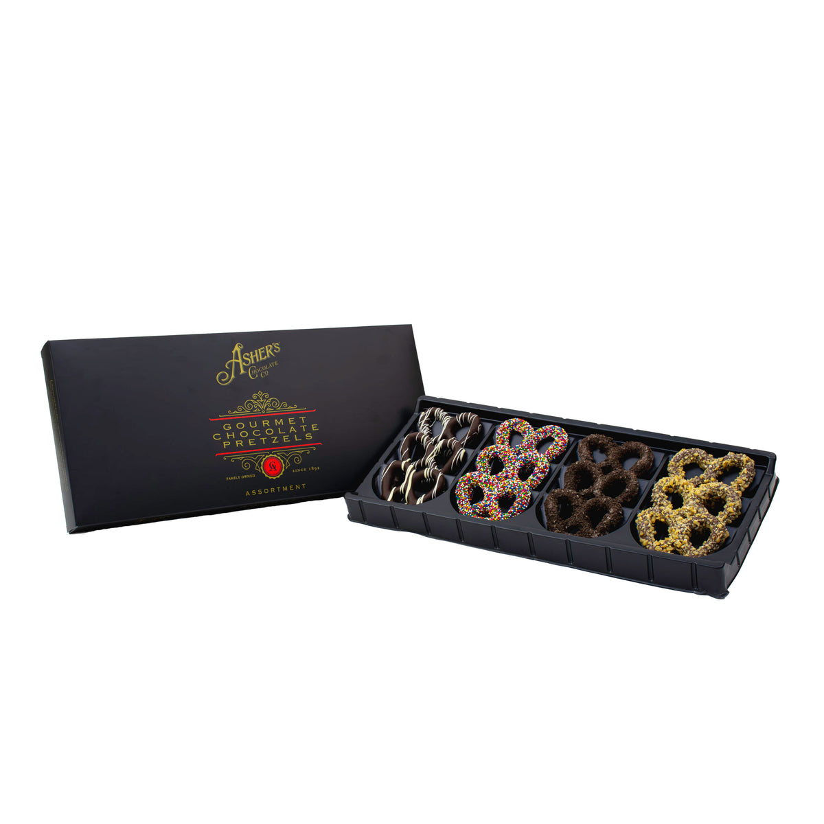 Asher&#39;s Assorted Gourmet Pretzel Gift Box