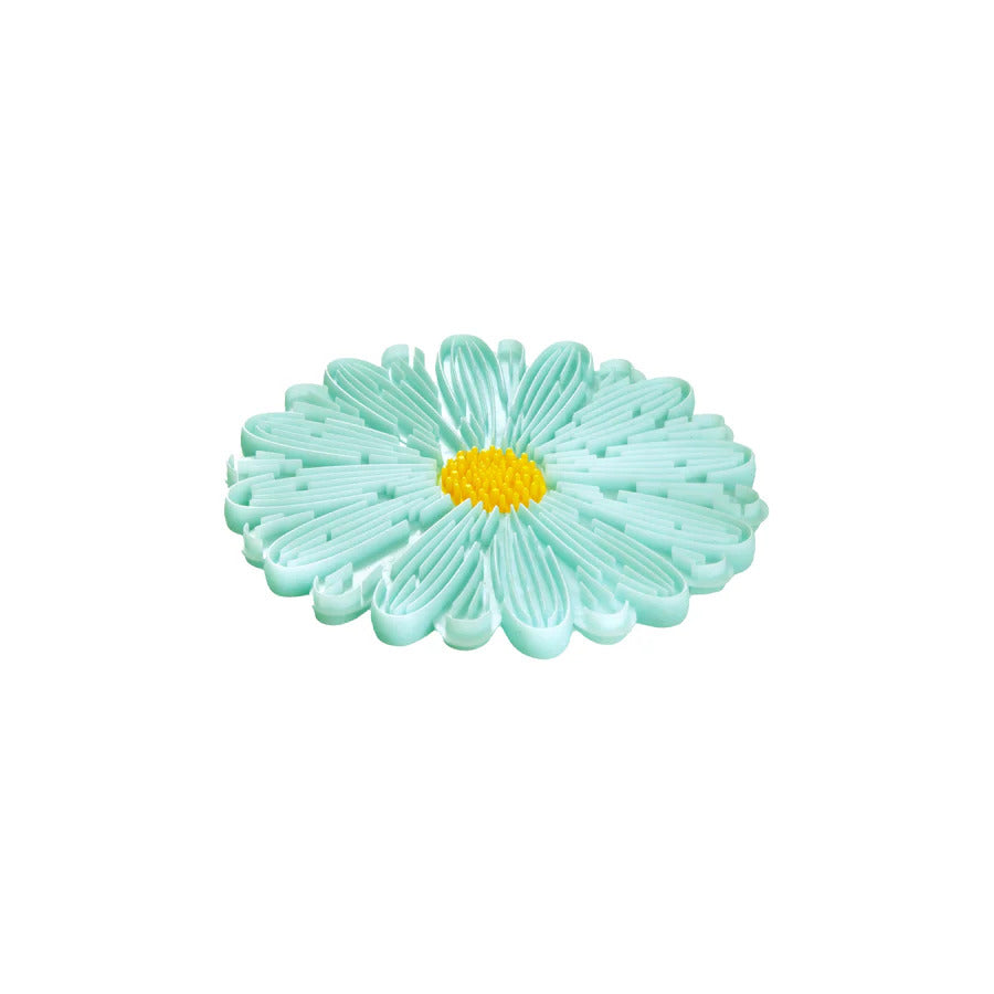Charles Viancin Daisy Trivet (Aqua) 6&quot;