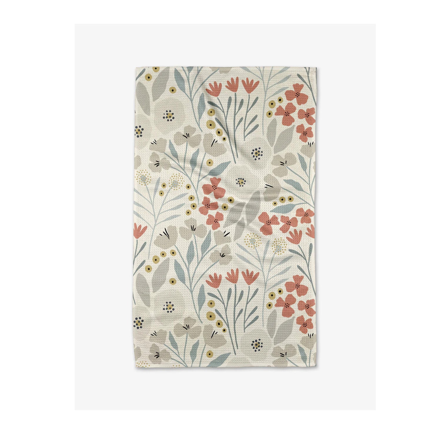 Geometry Fiona Cream Kitchen Tea Towel