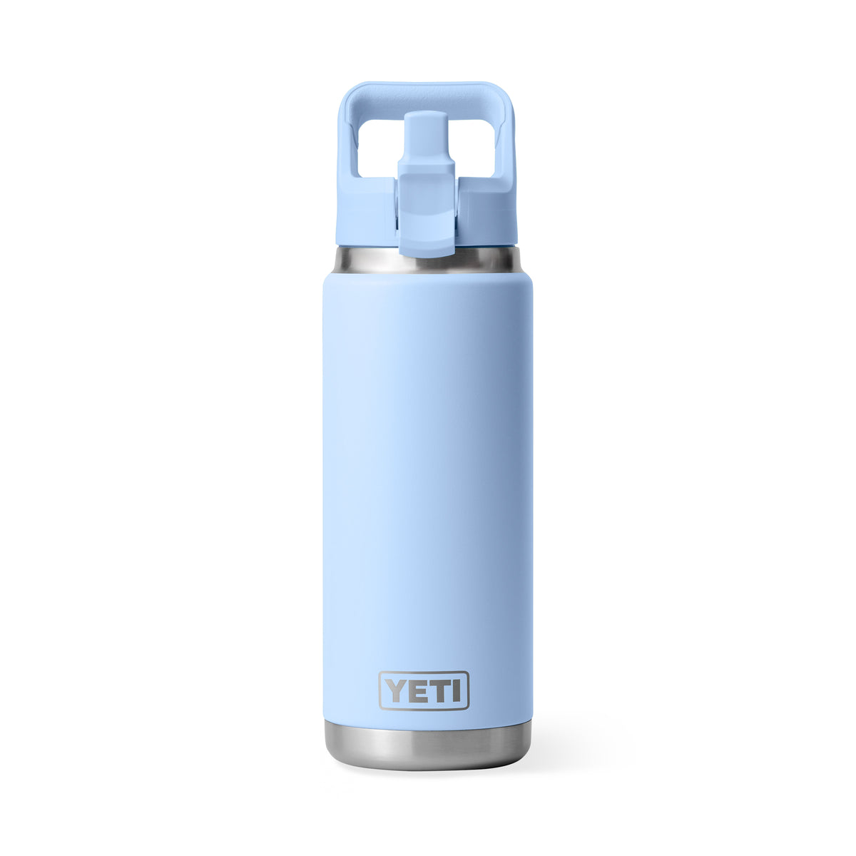 YETI Rambler 26 oz Bottle with Straw Cap - Big Sky Blue